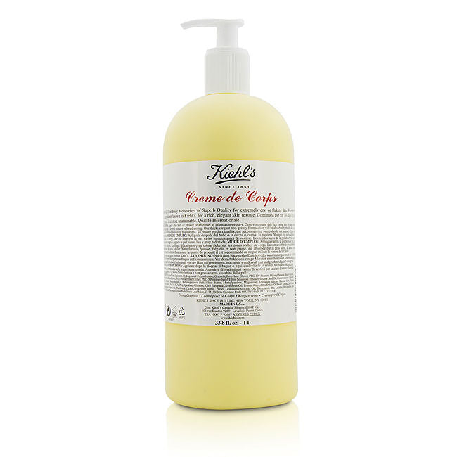 Kiehl's by Kiehl's Creme De Corps Body Moisturizer  --1000ml/33.8oz For Women