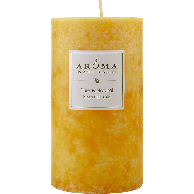 RELAXING AROMATHERAPY by Relaxing Aromatherapy ONE 2.75 X 5 inch PILLAR AROMATHERAPY CANDLE.  COMBINES THE ESSENTIAL OILS OF LAVENDER AND TANGERINE TO CREATE A FRAGRANCE THAT REDUCES STRESS.  BURNS APPROX. 70 HRS Unisex