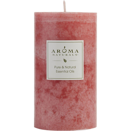 ROMANCE AROMATHERAPY by Romance Aromatherapy ONE 2.75 X 5 inch PILLAR AROMATHERAPY CANDLE.  COMBINES THE ESSENTIAL OILS OF YLANG YLANG & JASMINE TO CREATE PASSION AND ROMANCE.  BURNS APPROX. 70 HRS. Unisex