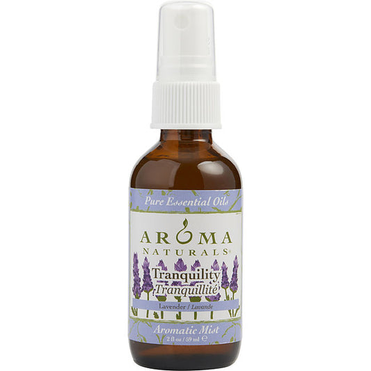 TRANQUILITY AROMATHERAPY by Tranquility Aromatherapy AROMATIC MIST SPRAY 2 OZ.  THE ESSENTIAL OIL OF LAVENDER IS KNOWN FOR ITS CALMING AND HEALING BENEFITS. Unisex