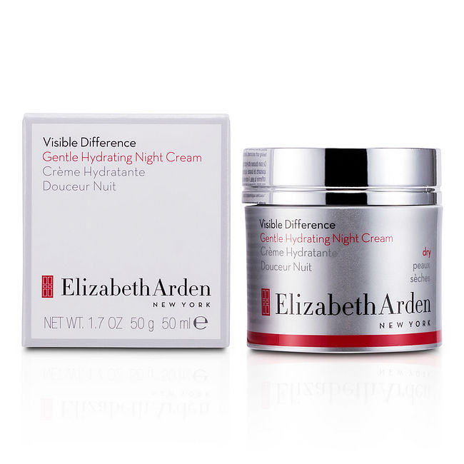 ELIZABETH ARDEN by Elizabeth Arden Visible Difference Gentle Hydrating Night Cream (Dry Skin) --50ml/1.7oz For Women