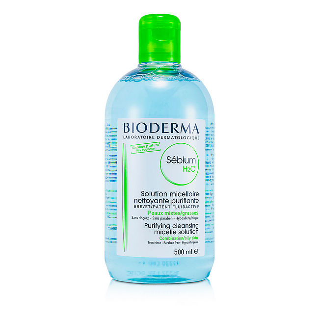 Bioderma by Bioderma Sebium H2O Purifying Cleansing Micelle Solution (For Combination/Oily Skin) --500ml/16.7oz For Women