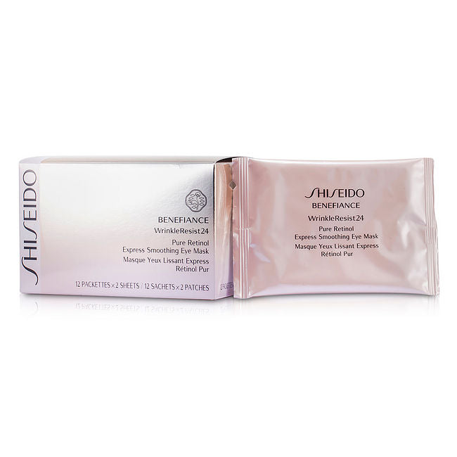 SHISEIDO by Shiseido Benefiance WrinkleResist24 Pure Retinol Express Smoothing Eye Mask  --12pairs For Women