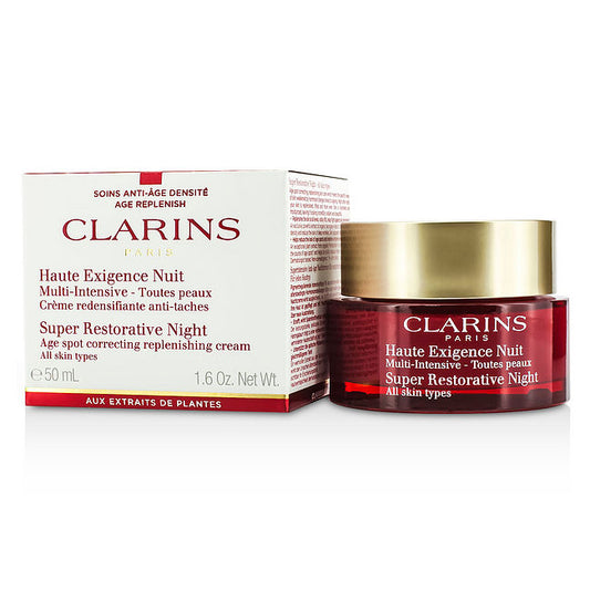 Clarins by Clarins Super Restorative Night Age Spot Correcting Replenishing Cream  --50ml/1.6oz For Women