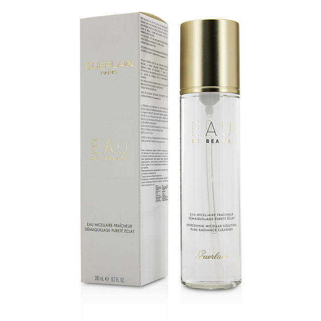 GUERLAIN by Guerlain Pure Radiance Cleanser - Eau De Beaute Refreshing Micellar Solution  --200ml/6.7oz For Women