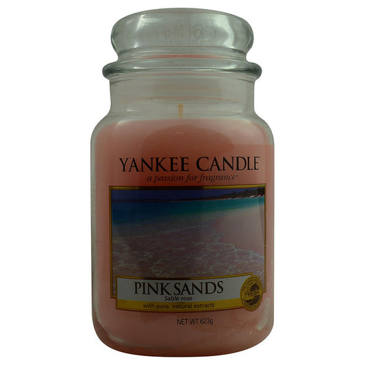 YANKEE CANDLE by Yankee Candle PINK SANDS SCENTED LARGE JAR 22 OZ Unisex