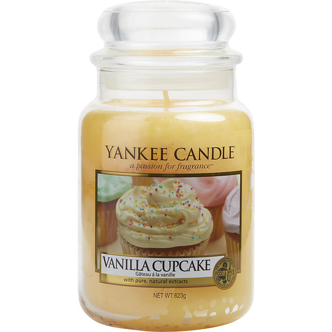 YANKEE CANDLE by Yankee Candle VANILLA CUPCAKE SCENTED LARGE JAR 22 OZ Unisex