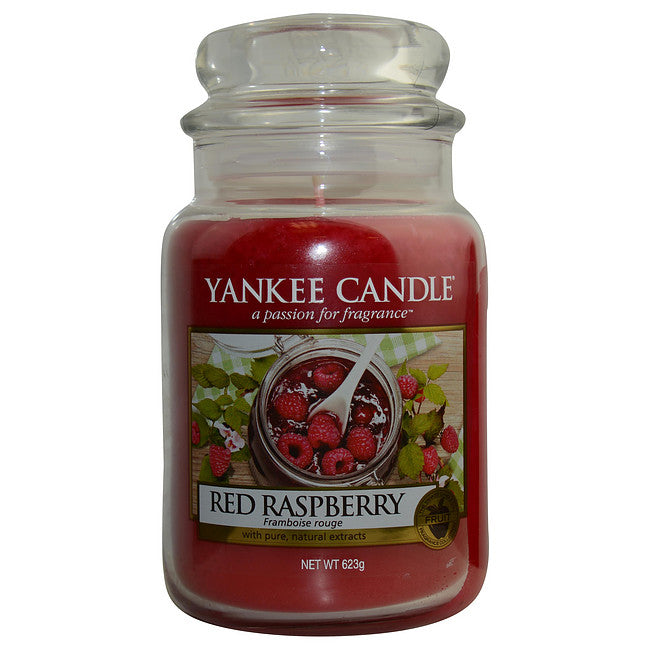 YANKEE CANDLE by Yankee Candle RED RASPBERRY SCENTED LARGE JAR 22 OZ Unisex