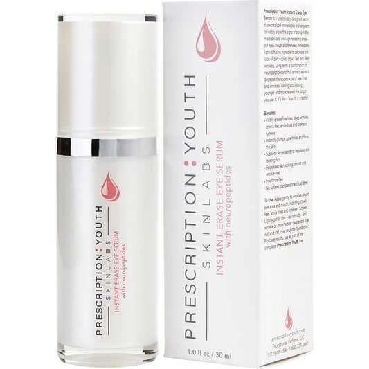 Prescription Youth by Prescription Youth Instant Erase Eye Serum With Neuropeptides  – 30ml /1oz For Women