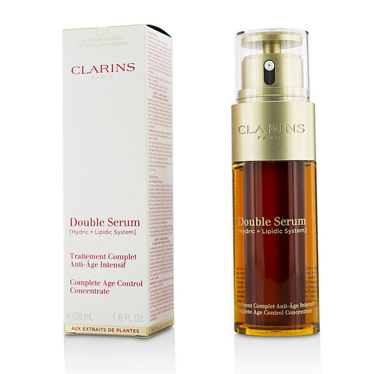 Clarins by Clarins Double Serum (Hydric + Lipidic System) Complete Age Control Concentrate  --50ml/1.6oz For Women