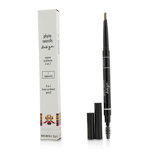 Sisley by Sisley Phyto Sourcils Design 3 In 1 Brow Architect Pencil - # 1 Cappuccino  --2x0.2g/0.007oz For Women