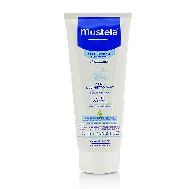 Mustela by Mustela 2 In 1 Body & Hair Cleansing gel - For Normal Skin  --200ml/6.76oz For Women