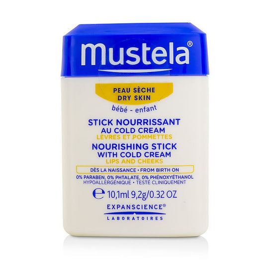 Mustela by Mustela Nourishing Stick With Cold Cream (Lips & Cheeks) - For Dry Skin  --9.2g/0.32oz For Women