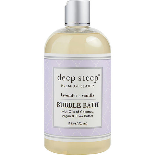 DEEP STEEP by Deep Steep LAVENDER VANILLA BUBBLE BATH 17 OZ Unisex