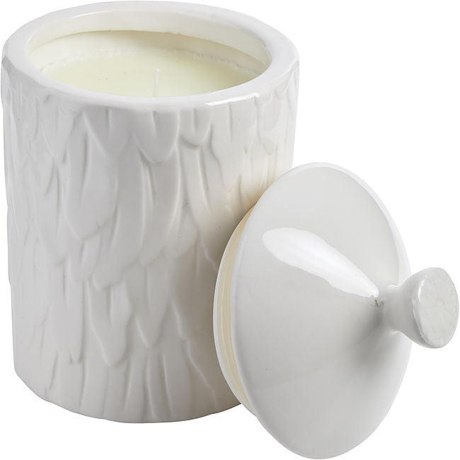 THOMPSON FERRIER by Thompson Ferrier WILDFLOWER FEATHER TEXTURED SCENTED CANDLE 18.4 OZ Unisex