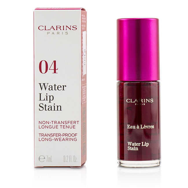 Clarins by Clarins Water Lip Stain - # 04 Violet Water  --7ml/0.2oz For Women