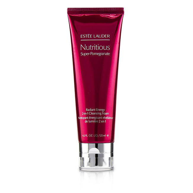 ESTEE LAUDER by Estee Lauder Nutritious Super-Pomegranate Radiant Energy 2-In-1 Cleansing Foam  --125ml/4.2oz For Women