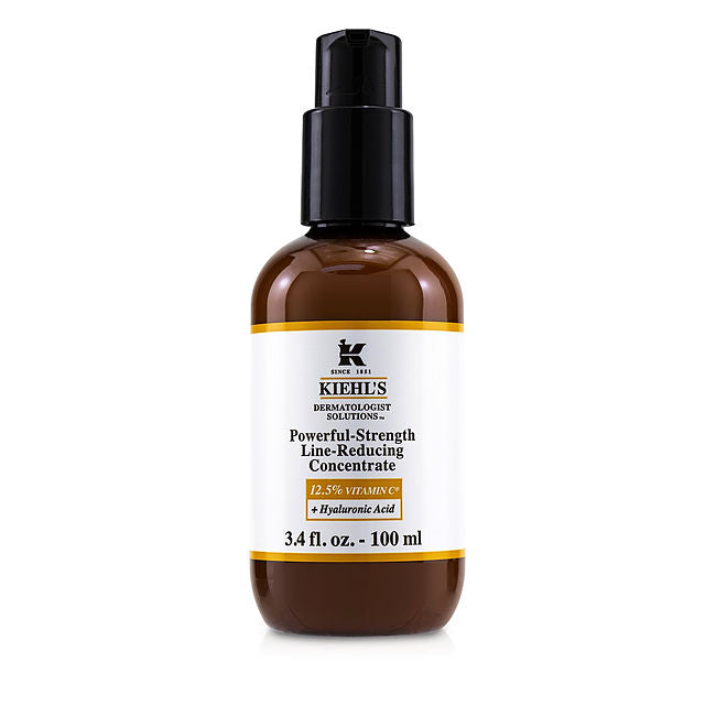 Kiehl's by Kiehl's Dermatologist Solutions Powerful-Strength Line-Reducing Concentrate (With 12.5% Vitamin C + Hyaluronic Acid)  --100ml/3.4oz For Women