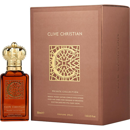 CLIVE CHRISTIAN C WOODY LEATHER by Clive Christian PERFUME SPRAY 1.6 OZ (PRIVATE COLLECTION) For Men