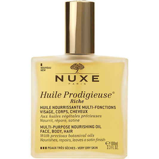 Nuxe by Nuxe Huile Prodigieuse Riche Multi-Purpose Nourishing Oil - For Very Dry Skin  --100ml/3.3oz For Women