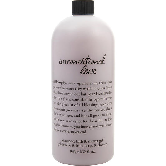 Philosophy by Philosophy Unconditional Love Shampoo, Bath & Shower Gel 32 oz For Women