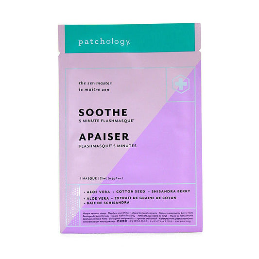 Patchology by Patchology FlashMasque 5 Minute Sheet Mask - Soothe  --4x21ml/0.74oz For Women