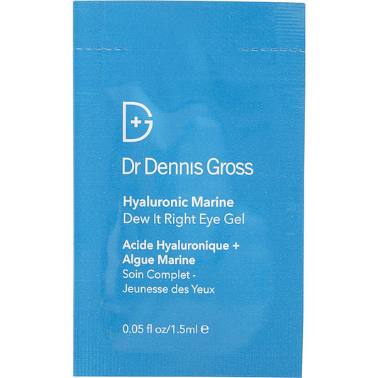 Dr Dennis Gross by Dr. Dennis Gross Hyaluronic Marine Dew It Right Eye Gel (Salon Product)  --1.5ml/0.05oz For Women