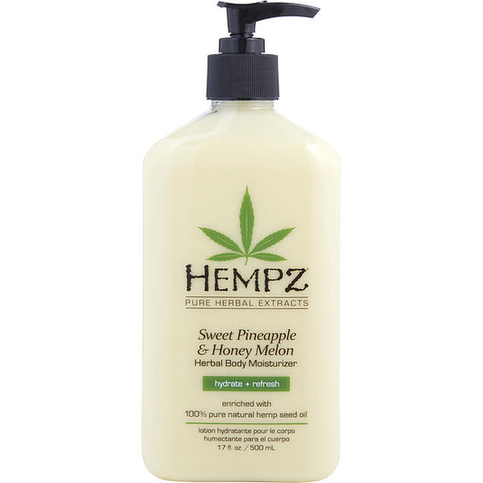 HEMPZ by Hempz SWEET PINEAPPLE & HONEY MELON HERBAL BODY MOISTURIZER 17 OZ Unisex