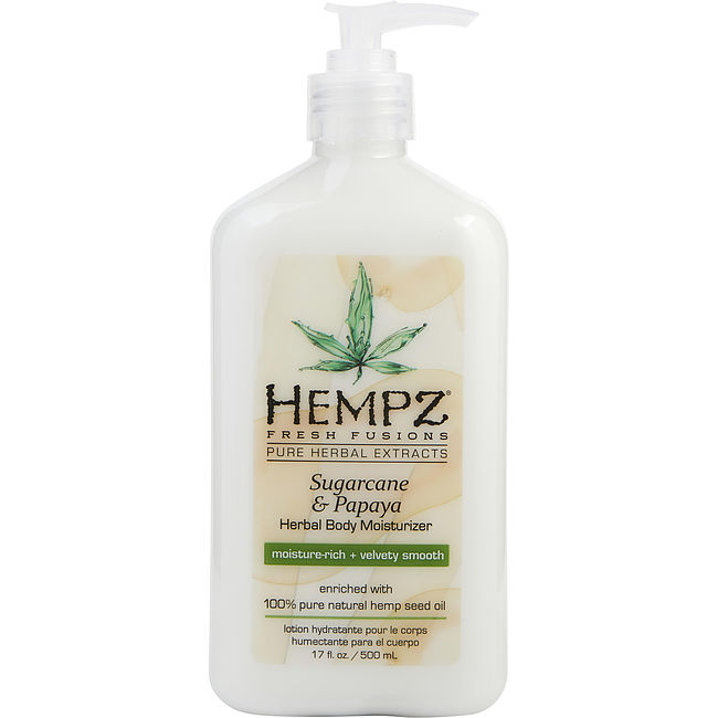 HEMPZ by Hempz FRESH FUSIONS SUGARCANE & PAPAYA HERBAL BODY MOISTURIZER 17 OZ Unisex