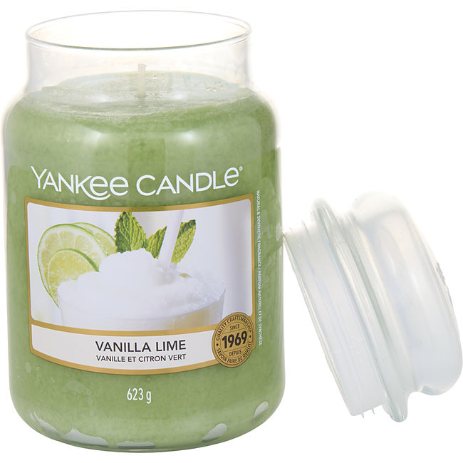 YANKEE CANDLE by Yankee Candle VANILLA LIME SCENTED LARGE JAR 22 OZ Unisex