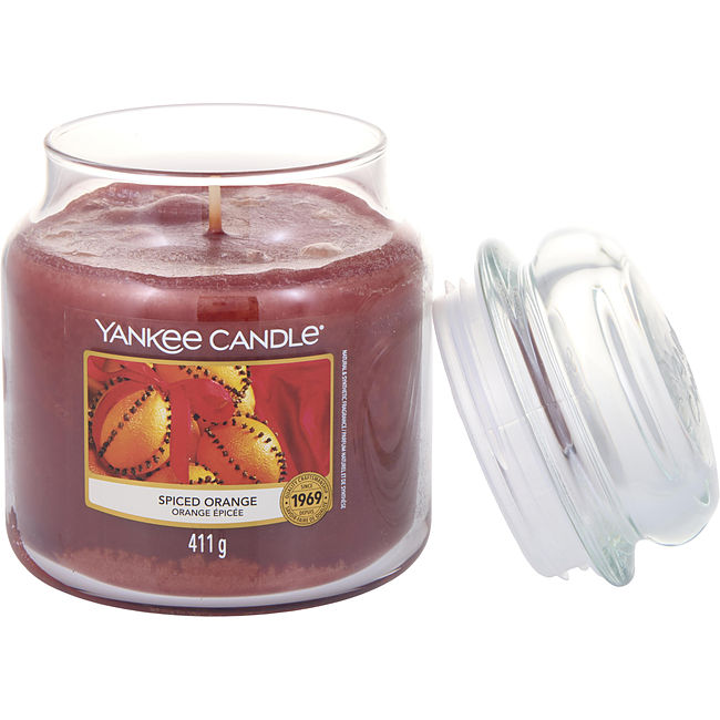 YANKEE CANDLE by Yankee Candle SPICED ORANGE SCENTED MEDIUM JAR 14.5 OZ Unisex