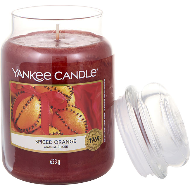 YANKEE CANDLE by Yankee Candle SPICED ORANGE SCENTED LARGE JAR 22 OZ Unisex