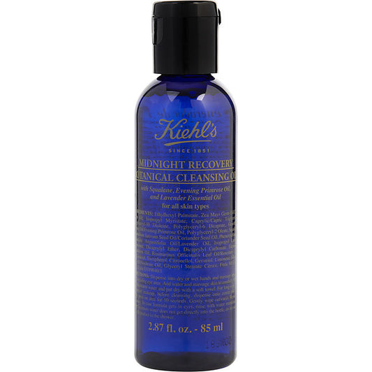 Kiehl's by Kiehl's Midnight Recovery Botanical Cleansing Oil - For All Skin Types --85ml/2.8oz For Women