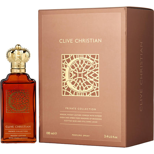 CLIVE CHRISTIAN C WOODY LEATHER by Clive Christian PERFUME SPRAY 3.4 OZ (PRIVATE COLLECTION) For Men