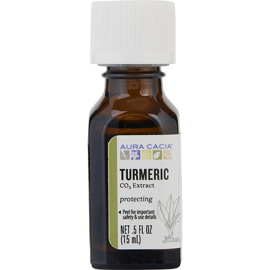 ESSENTIAL OILS AURA CACIA by Aura Cacia TURMERIC CO2 EXTRACT 0.5 OZ Unisex