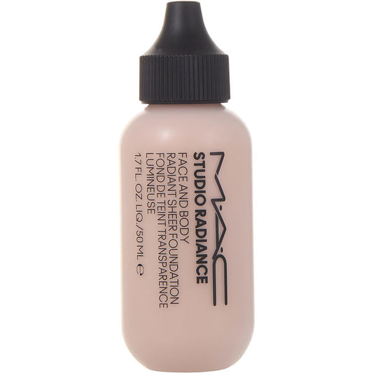 MAC by Make-Up Artist Cosmetics Studio Radiance Face & Body Radiant Sheer Foundation - W2 --50ml/1.7oz For Women