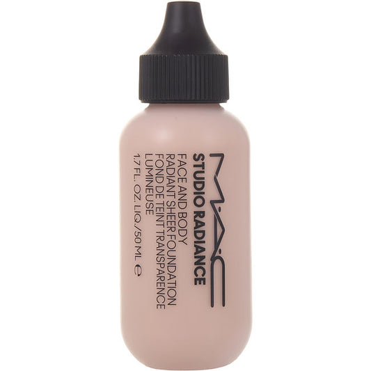 MAC by Make-Up Artist Cosmetics Studio Radiance Face & Body Radiant Sheer Foundation - W3 --50ml/1.7oz For Women