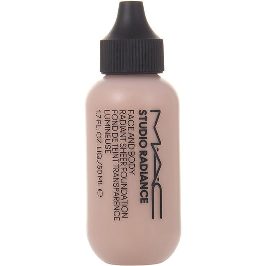 MAC by Make-Up Artist Cosmetics Studio Radiance Face & Body Radiant Sheer Foundation - W4 --50ml/1.7oz For Women