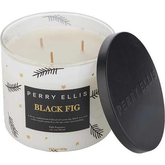 PERRY ELLIS BLACK FIG by Perry Ellis SCENTED CANDLE 14.5 OZ Unisex