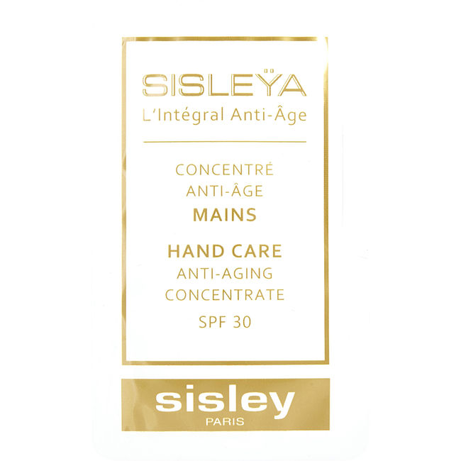 Sisley by Sisley Sisley Restorative Hand Cream Sachet Sample SPF 30 --4ml/0.13oz For Women