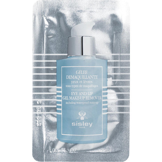 Sisley by Sisley Eye & Lip Gel Make-Up Remover - Including Waterproof Make-Up Sachet Sample --3ml/0.10oz For Women