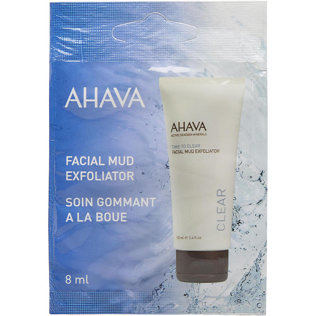 Ahava by Ahava Time To Clear Facial Mud Exfoliator  -- 8ml/0.27oz For Women