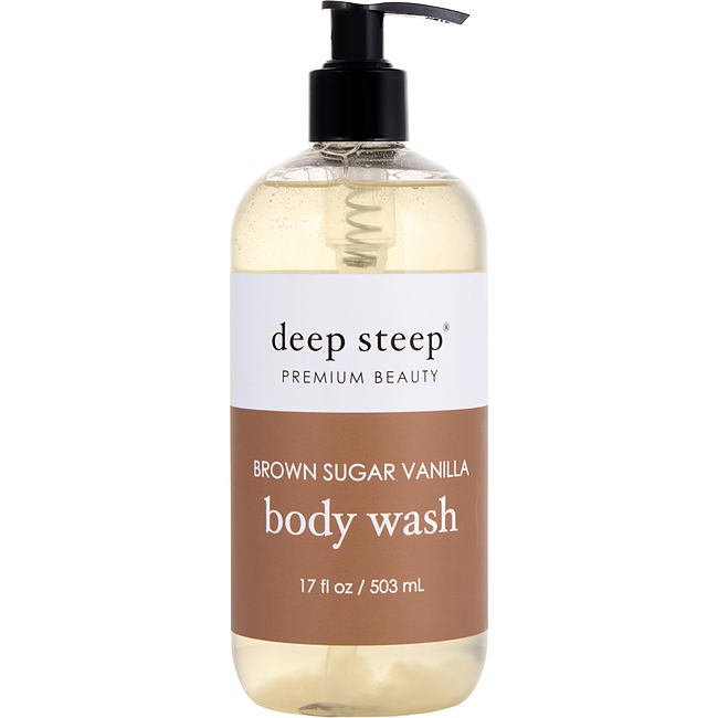 DEEP STEEP by Deep Steep Brown Sugar Vanilla Body Wash --503ml/17oz Unisex