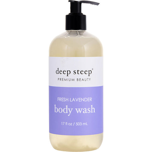 DEEP STEEP by Deep Steep Fresh Lavender Body Wash --503ml/17oz Unisex