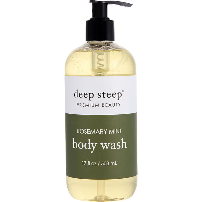 DEEP STEEP by Deep Steep Rosemary Mint Body Wash --503ml/17oz Unisex